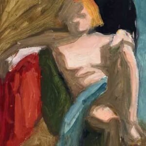 DrapedClothOnModle11×14A