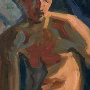 PensiveModle12x16oilS